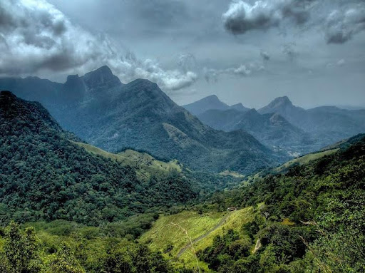 ශ්‍රී ලංකාවේ දක්නට ලැබෙන තෙත් කලාපීය කඳු